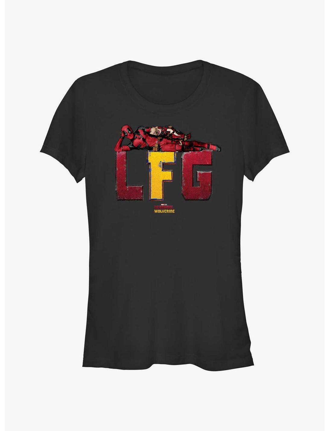 Deadpool & Wolverine LFG Relaxed With Dogpool Girls T-Shirt