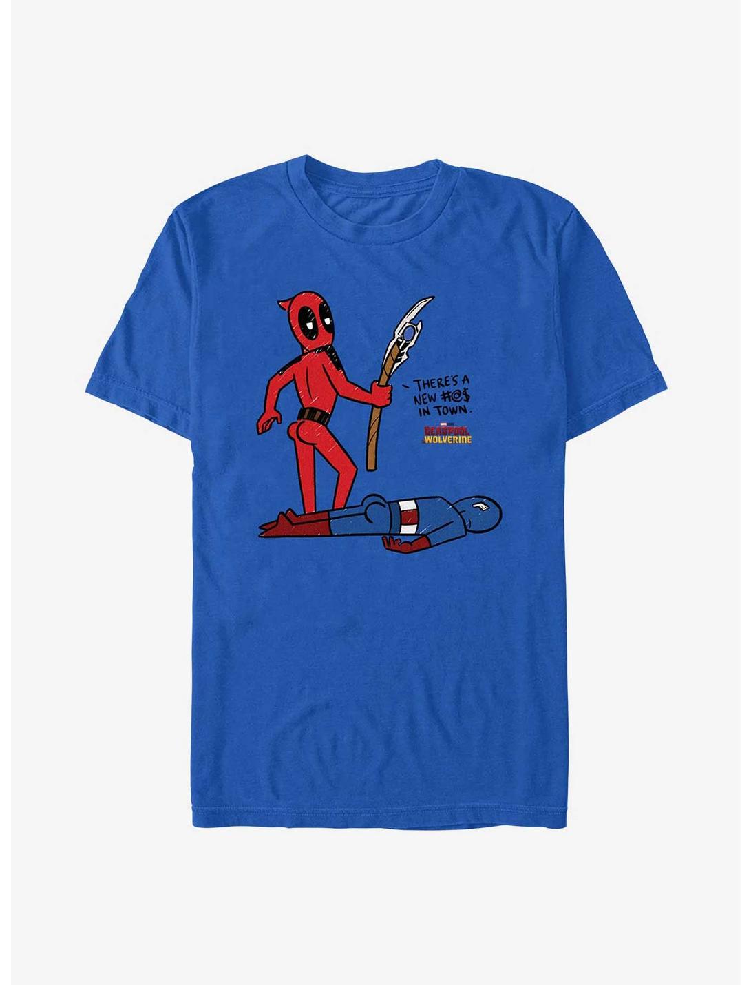 Marvel Deadpool & Wolverine New In Town Extra Soft T-Shirt