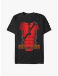 Marvel Deadpool & Wolverine Deadpool Costume Heavyweight T-Shirt