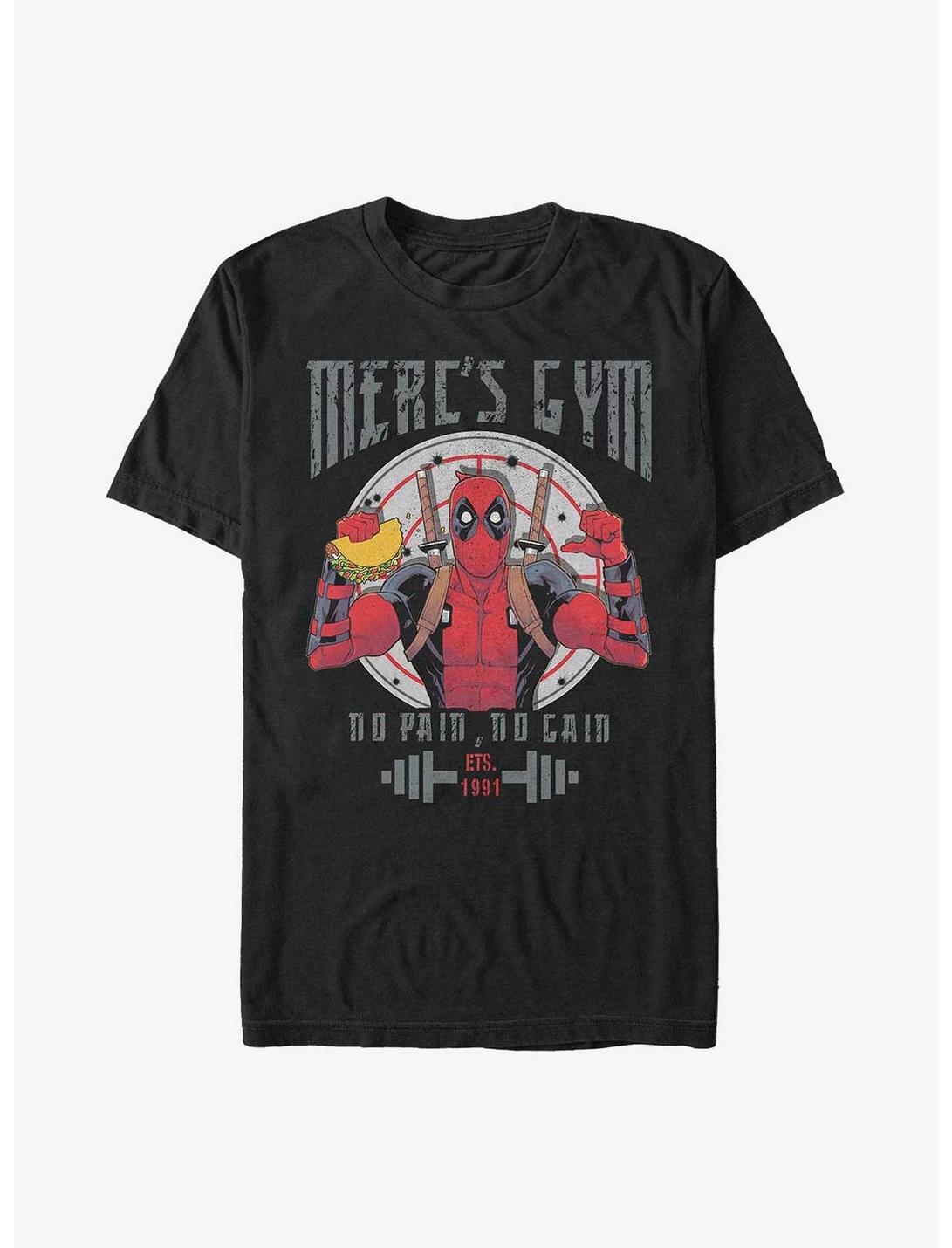 Marvel Deadpool No Pain No Gain Heavyweight T-Shirt