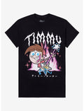 The Fairly OddParents Timmy Guitar Boyfriend Fit Girls T-Shirt