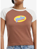 Yoo-Hoo Logo Girls Raglan Baby T-Shirt
