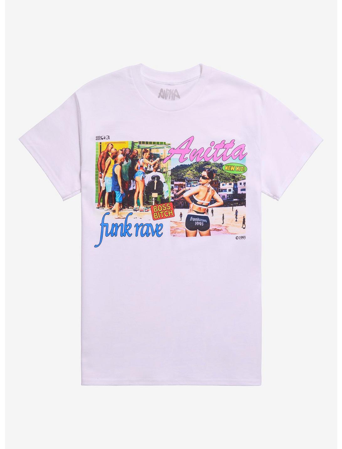 Anitta Funk Rave Relaxed Fit Girls T-Shirt