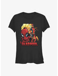 Marvel Lady Deadpool Girls T-Shirt