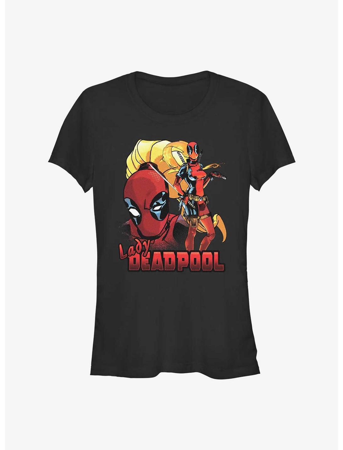 Marvel Lady Deadpool Girls T-Shirt