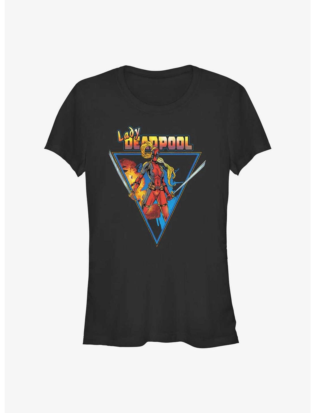 Marvel Framed Lady Deadpool Girls T-Shirt