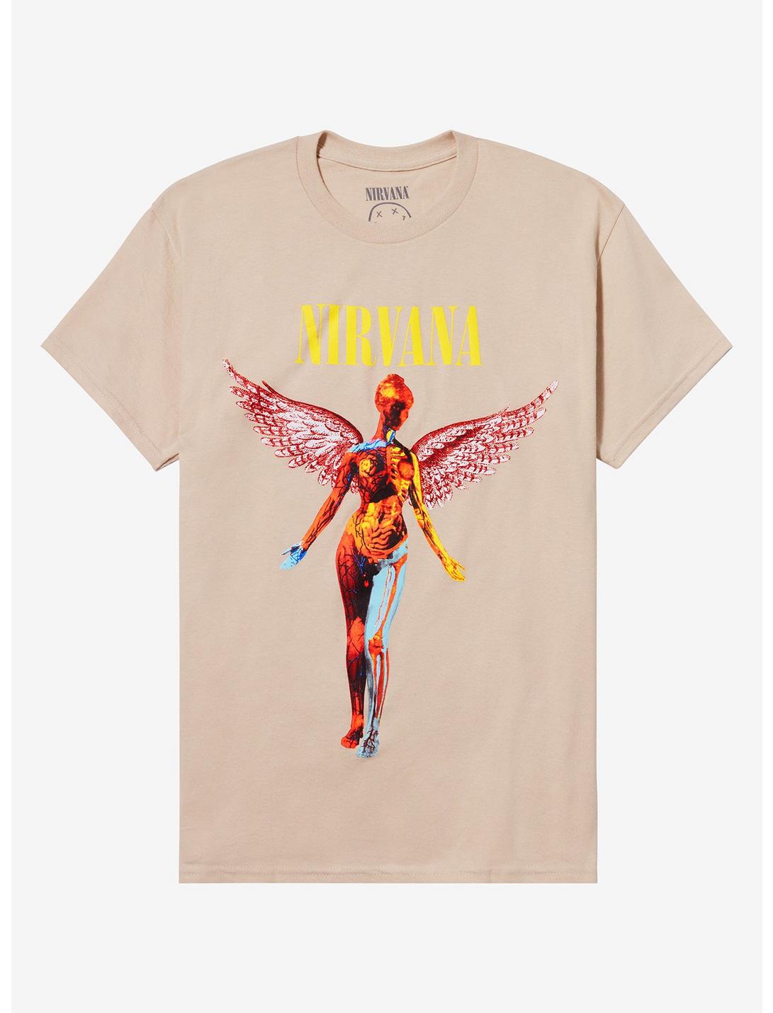 Nirvana In Utero Beige T-Shirt