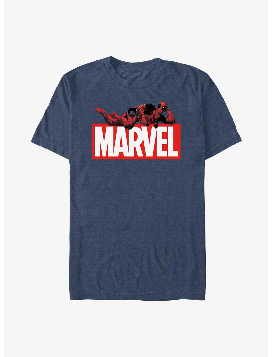 Marvel Deadpool Marvel Logo T-Shirt