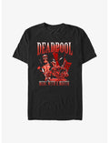 Marvel Deadpool Collage Merc With A Mouth T-Shirt
