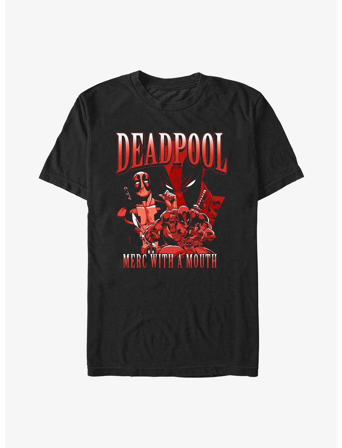 Marvel Deadpool Collage Merc With A Mouth T-Shirt