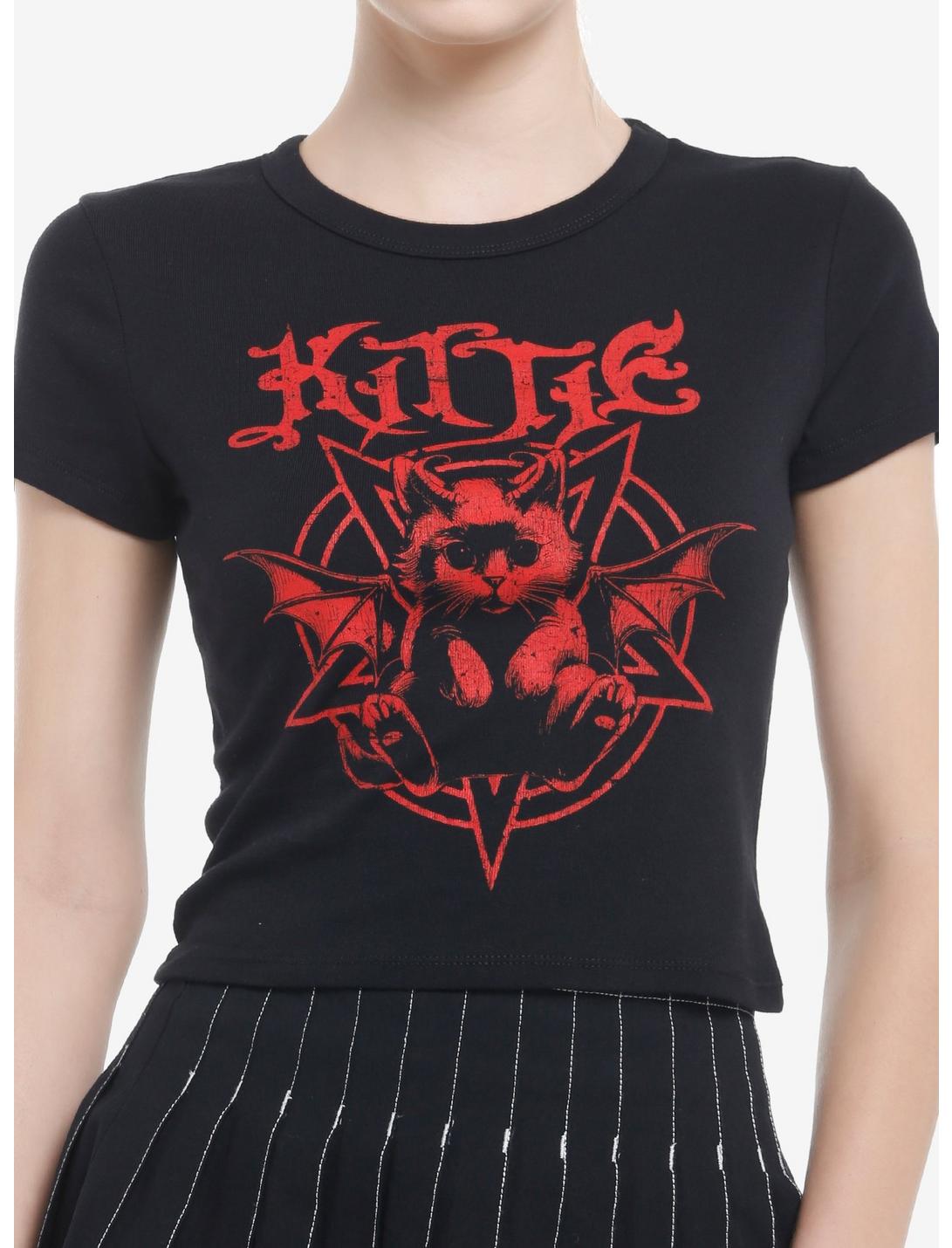 Kittie Demon Cat Girls Baby T-Shirt