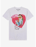 Rick And Morty Heart Morty Boyfriend Fit Girls T-Shirt