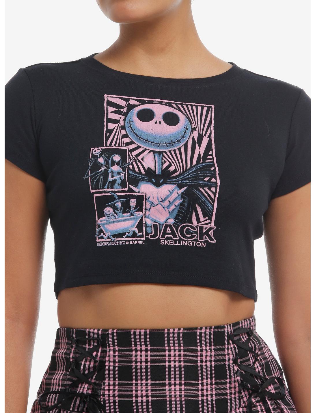 The Nightmare Before Christmas Jack Tonal Girls Baby T-Shirt
