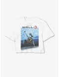 Disney Pixar WALL-E Sky Box Foil Girls Skimmer T-Shirt