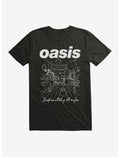 Oasis Definitely Maybe Line Drawing T-Shirt
