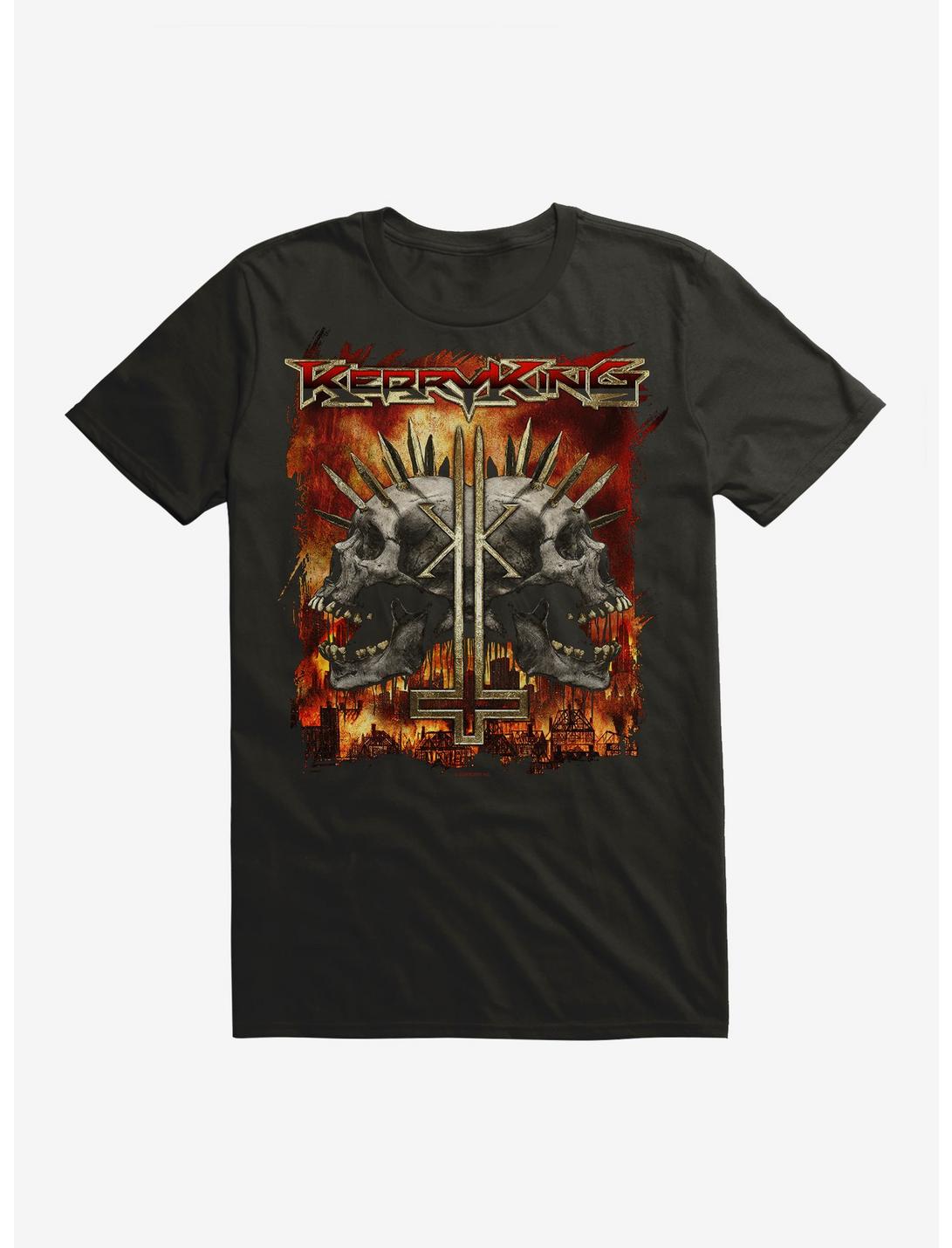 Kerry King Spiked Skulls T-Shirt