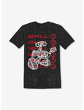 Disney Pixar WALL-E Mineral Wash Boyfriend Fit Girls T-Shirt
