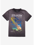 Disney Atlantis: The Lost Empire Milo Dark Wash Boyfriend Fit Girls T-Shirt