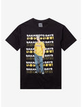 Sakamoto Days Welcome Repeat Boyfriend Fit Girls T-Shirt