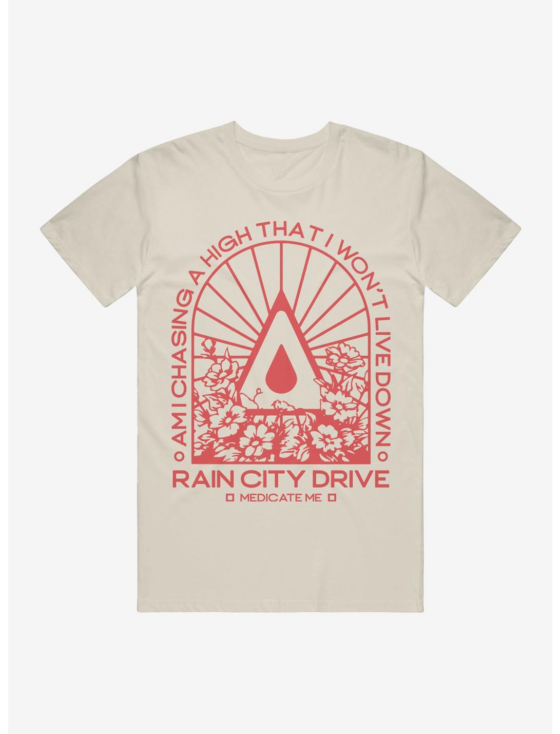 Rain City Drive Medicate Me Relaxed Fit Girls T-Shirt