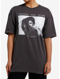 Young The Giant Mind Over Matter Girls Oversized T-Shirt