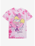 Dexter's Laboratory Dee Dee Pink Tie-Dye Girls T-Shirt