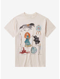 Disney Pixar Brave Icon Grid Girls T-Shirt