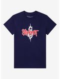 Slipknot Logo & Barcode Boyfriend Fit Girls T-Shirt