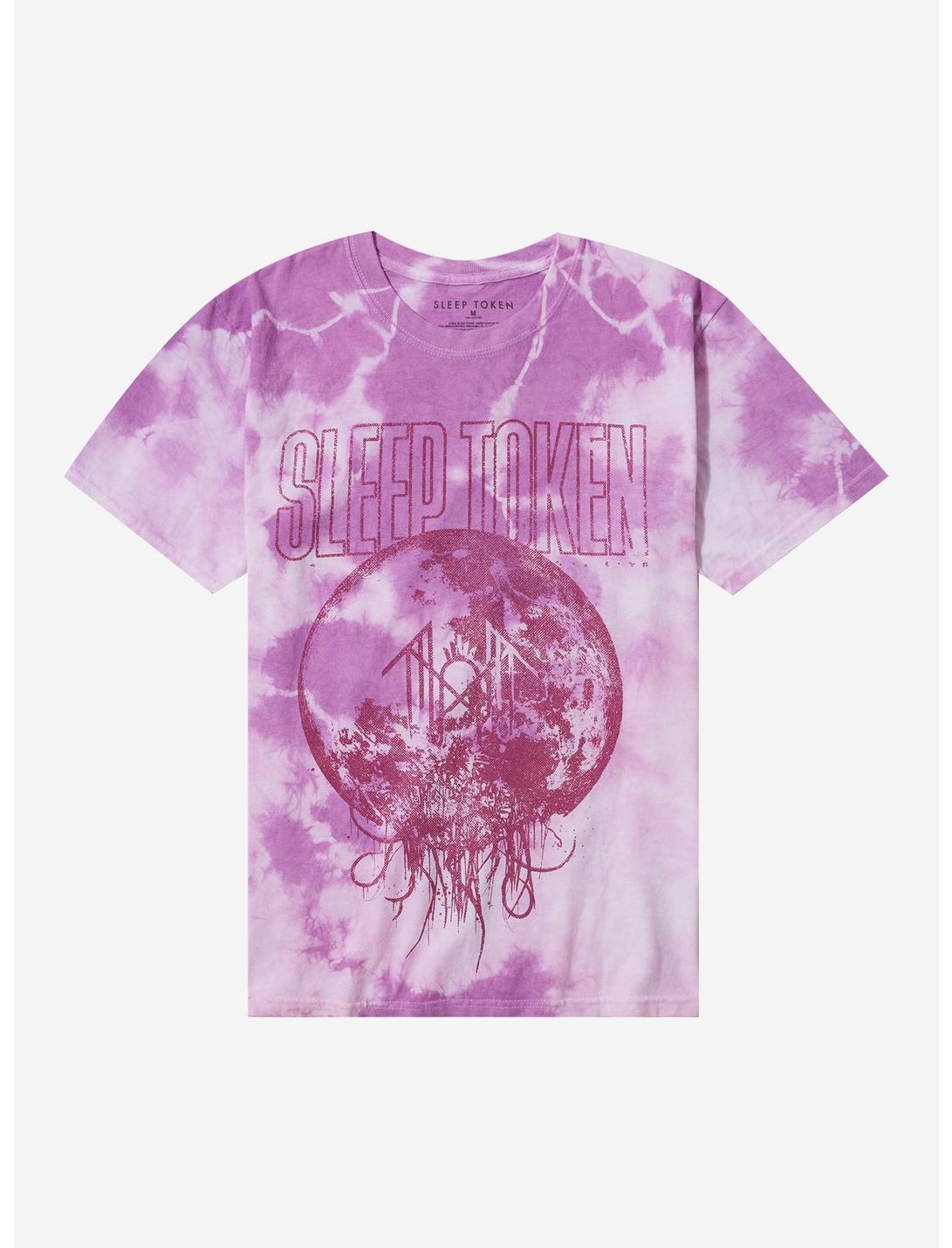 Sleep Token Take Me Back To Eden Moon Tie-Dye Girls T-Shirt