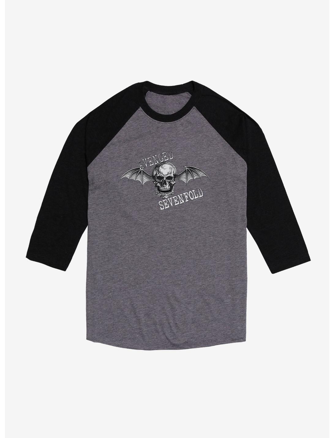 Avenged Sevenfold Deathbat Logo Raglan T-Shirt