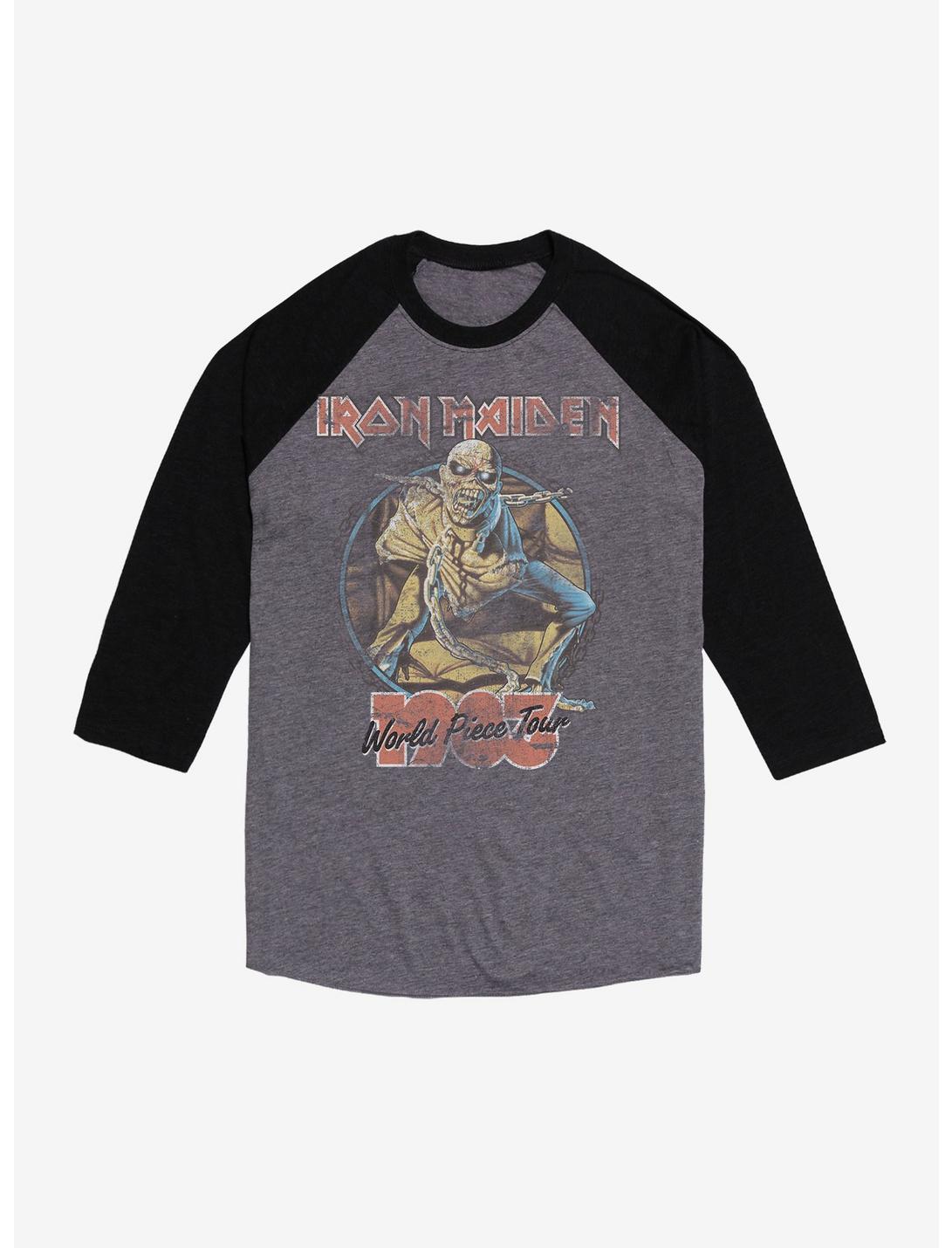 Iron Maiden World Piece Tour Raglan T-Shirt