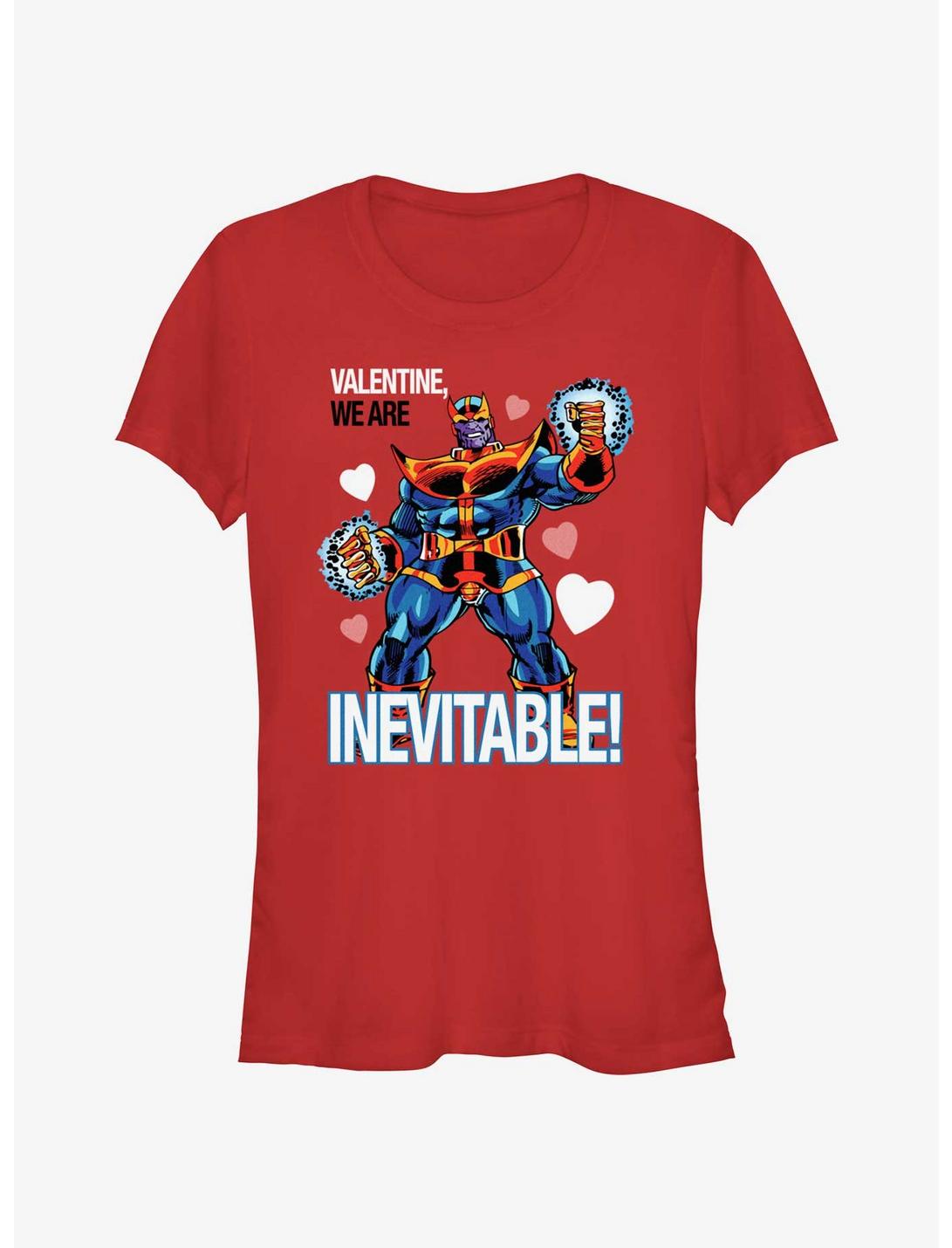 Marvel Thanos We Are Inevitable Girls T-Shirt