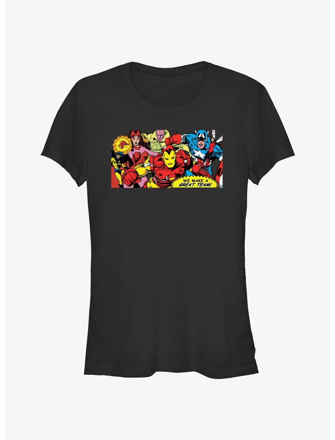 Marvel We Make A Great Team Girls T-Shirt