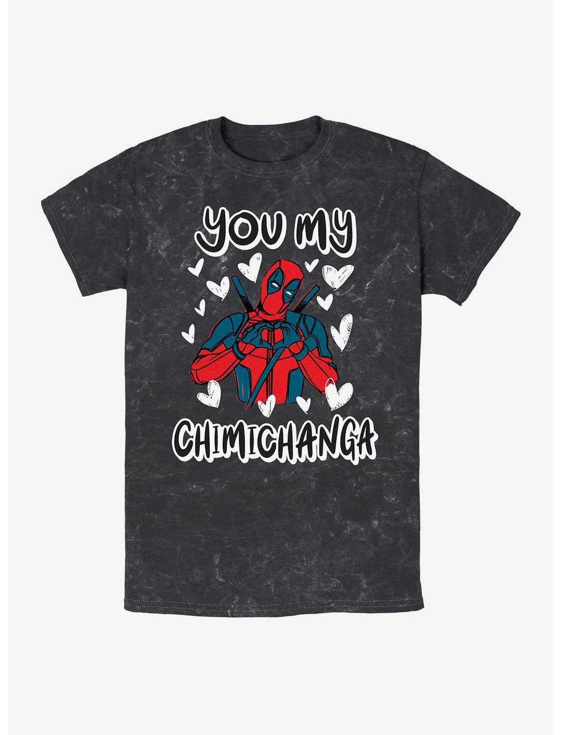 Marvel Deadpool You My Chimichanga Mineral Wash T-Shirt
