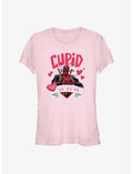Marvel Deadpool Cupid Is Stupid Girls T-Shirt