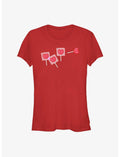 Marvel Deadpool Lolipop Girls T-Shirt