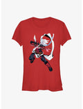 Marvel Deadpool Cupid Pool Girls T-Shirt