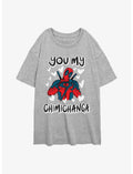 Marvel Deadpool You My Chimichanga Girls Oversized T-Shirt