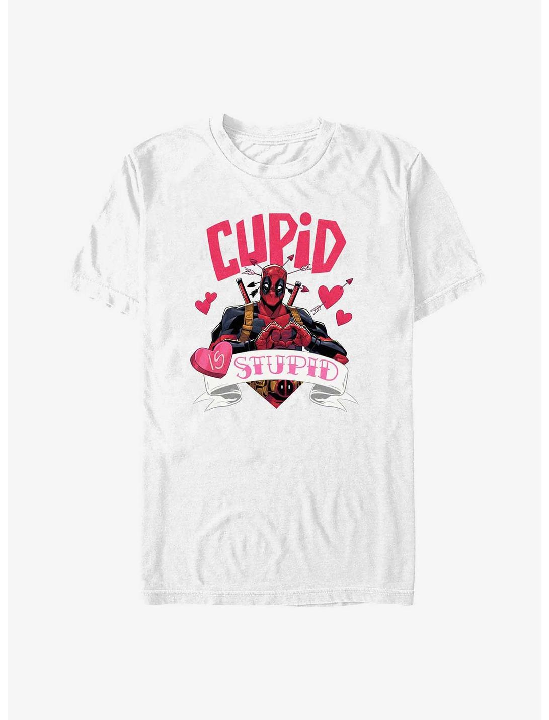 Marvel Deadpool Cupid Is Stupid T-Shirt