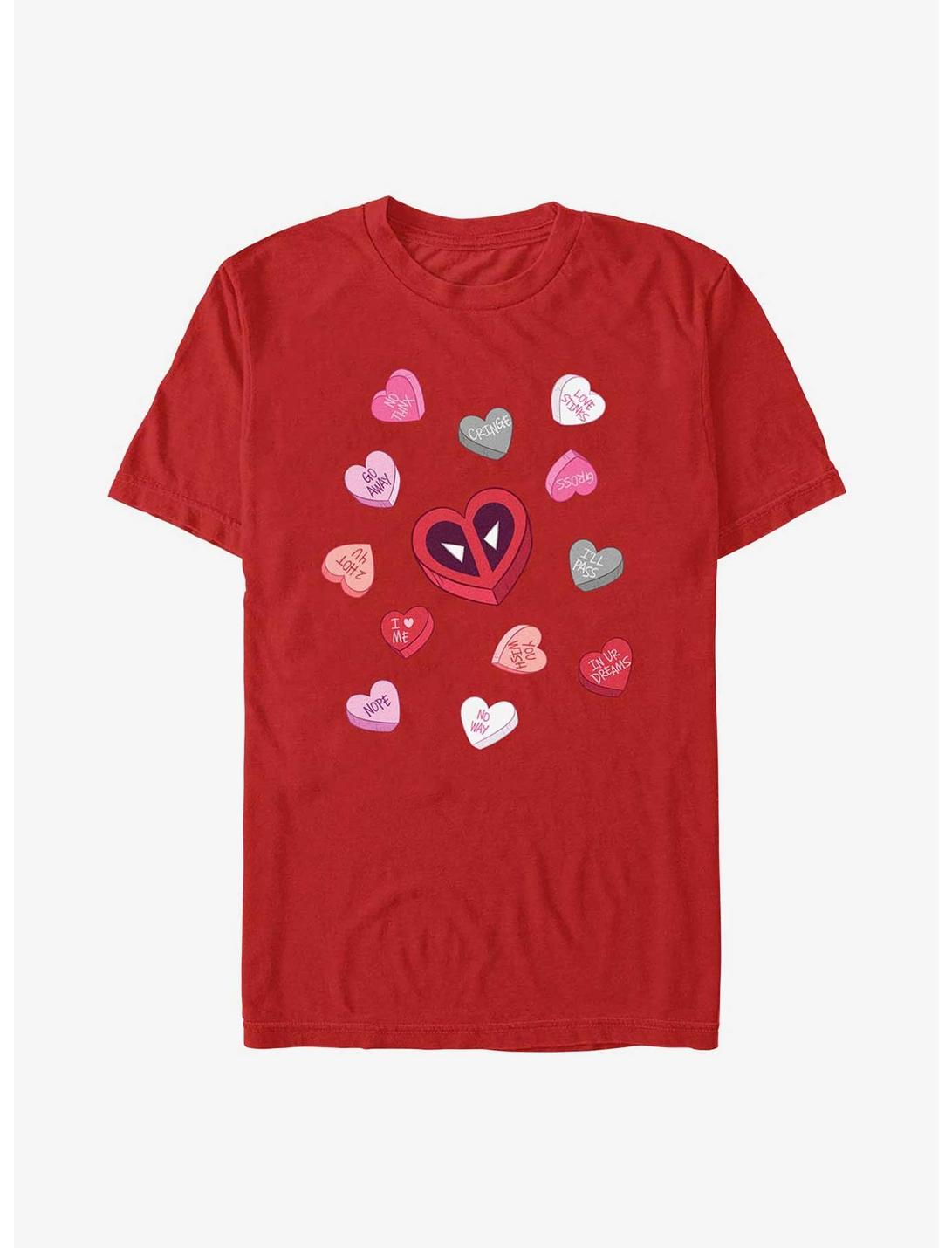 Marvel Deadpool Hearts Candies T-Shirt