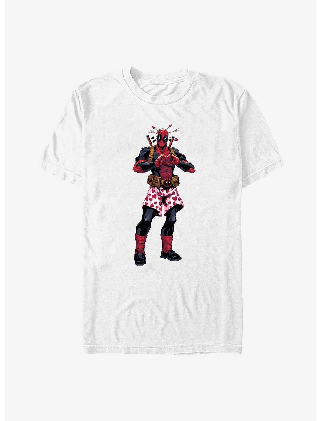 Marvel Deadpool Heart Hands T-Shirt