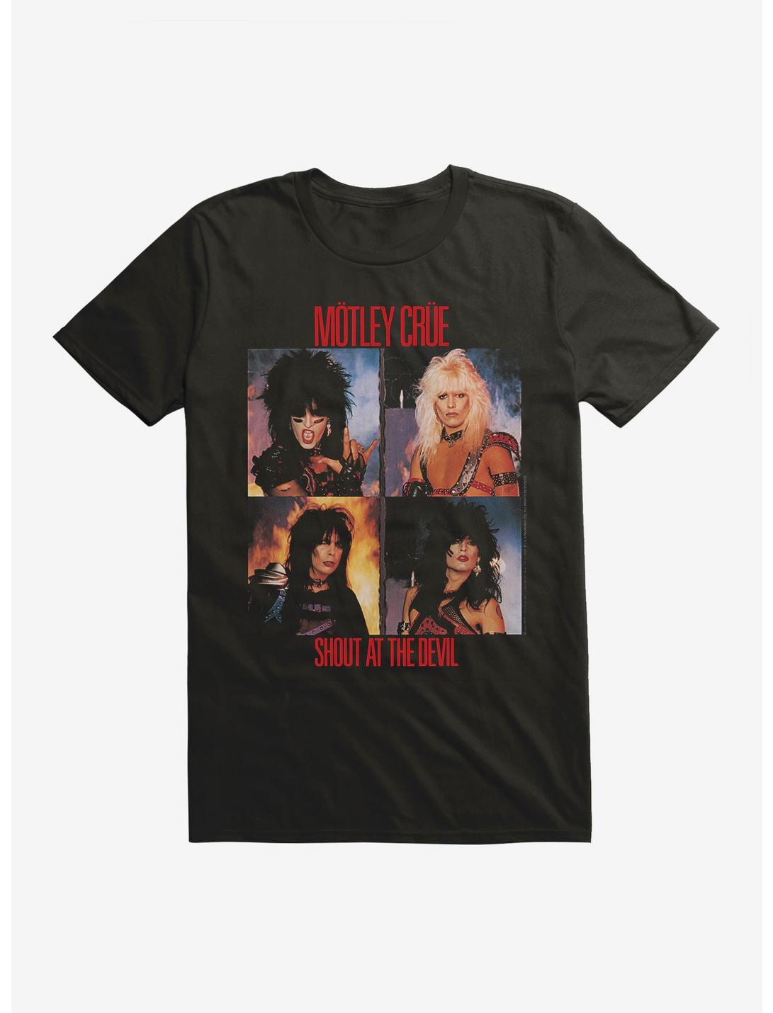 Motley Crue Shout At The Devil Squares Extra Soft T-Shirt