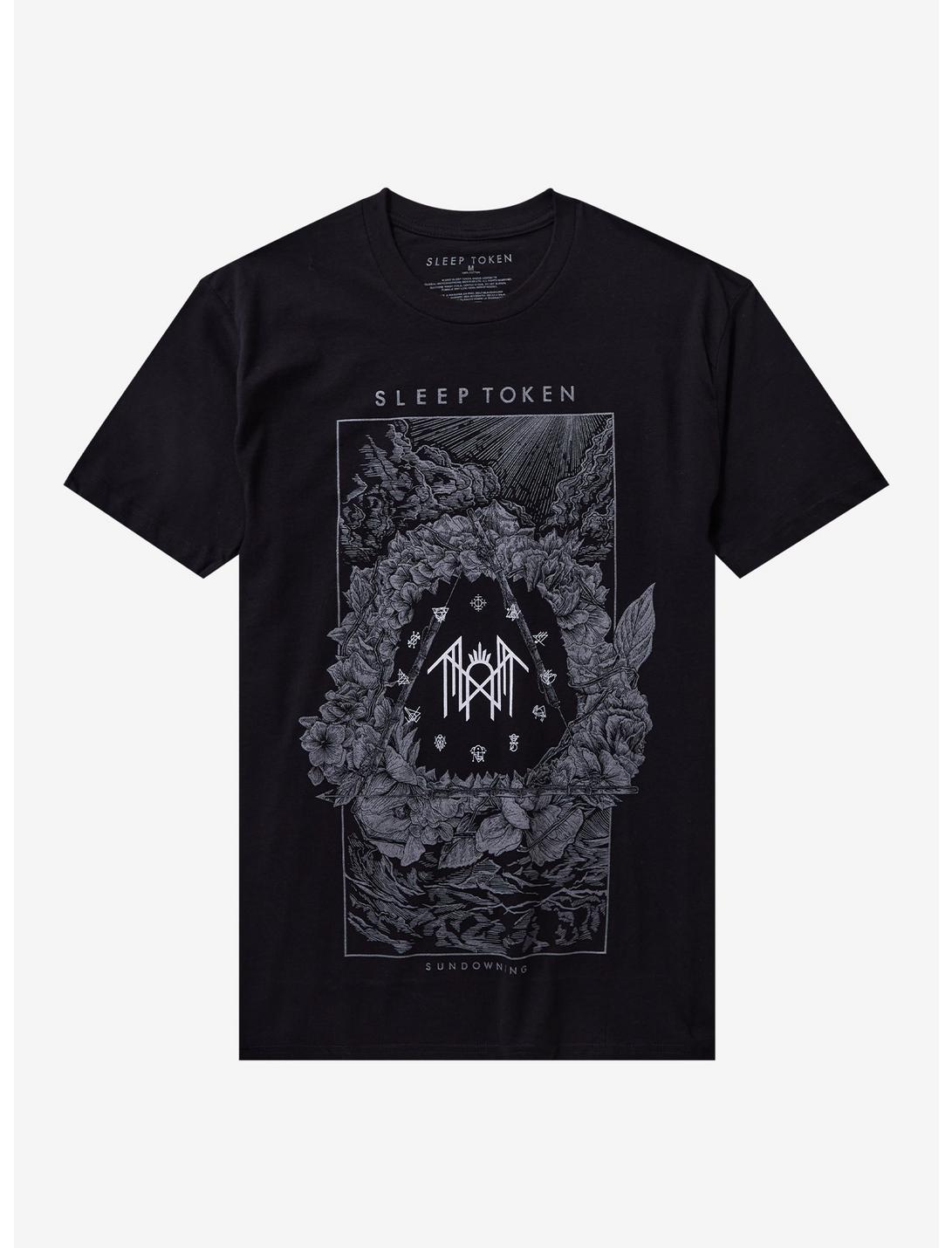 Sleep Token Sundowning Runes & Flowers T-Shirt