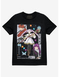 Frieren: Beyond Journey's End Grid Trio T-Shirt