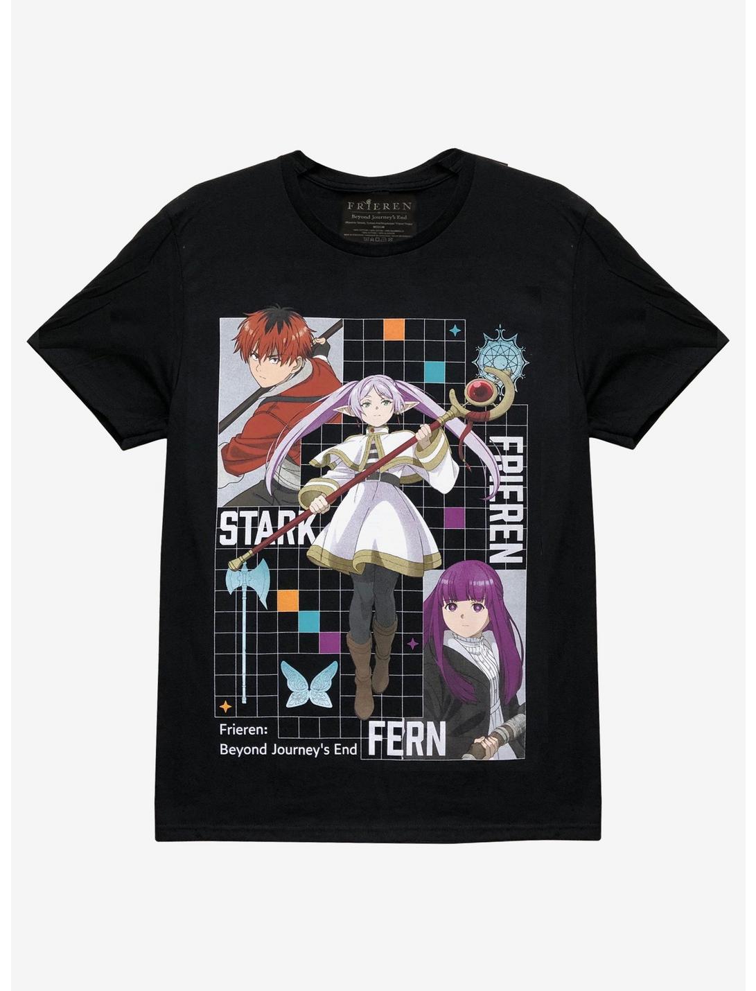 Frieren: Beyond Journey's End Grid Trio T-Shirt