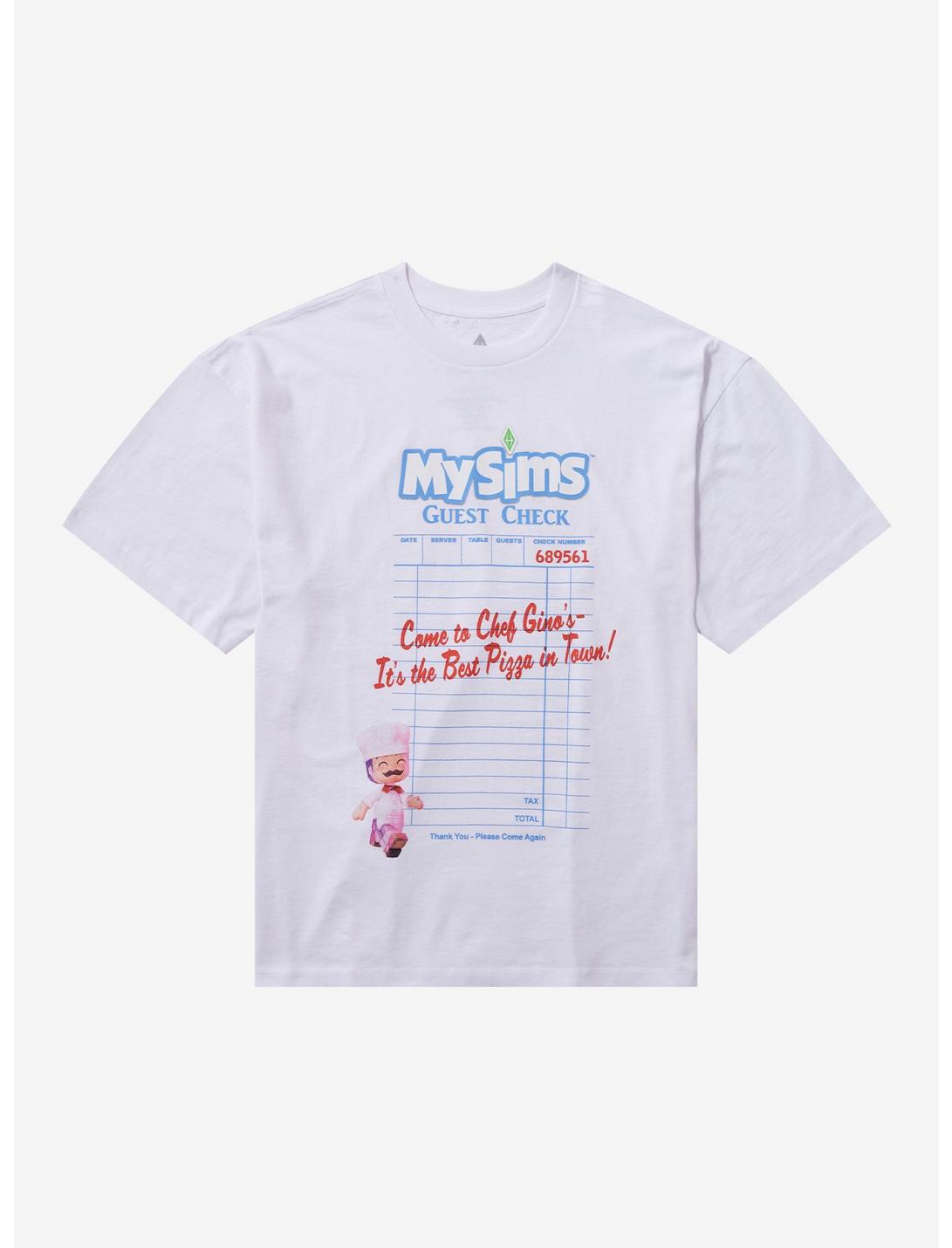 MySims Chef Gino's Receipt Girls T-Shirt