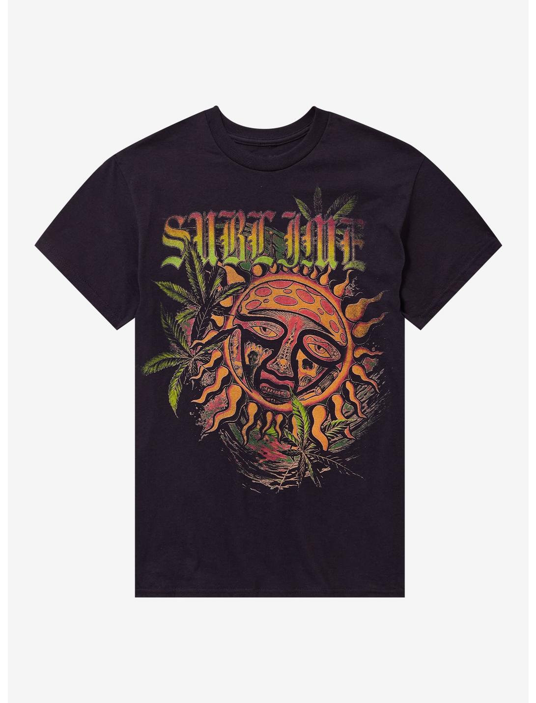 Sublime Sun Logo & Plants T-Shirt