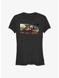 Marvel Deadpool & Wolverine Fighting Girls T-Shirt