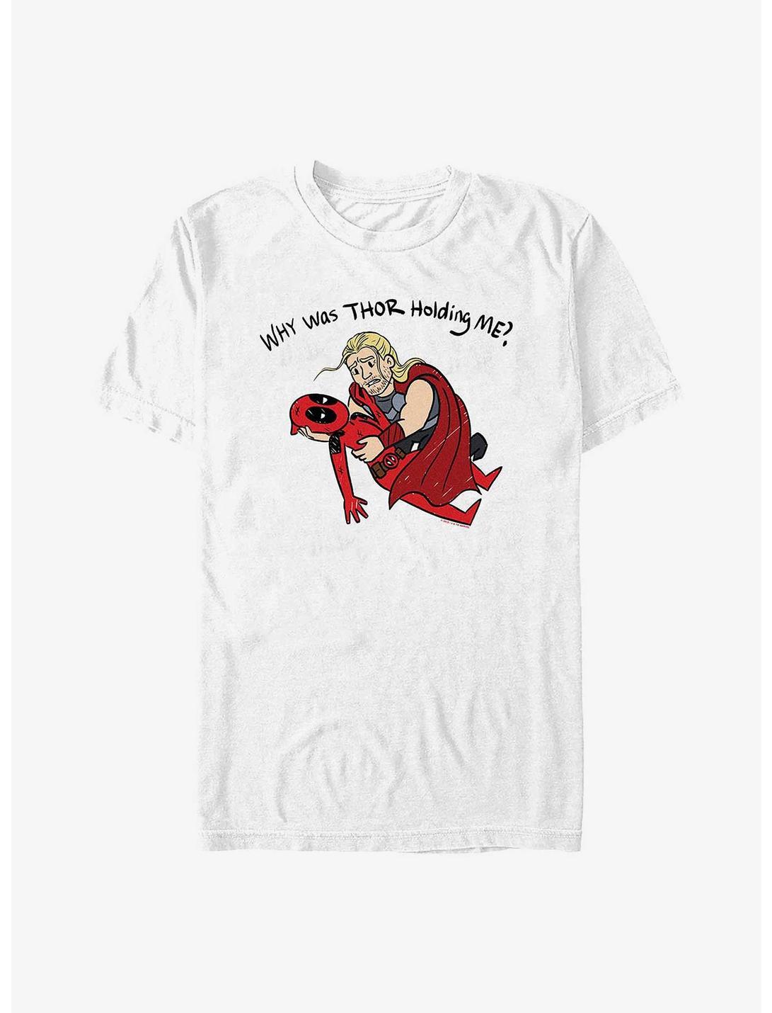 Marvel Deadpool & Wolverine Thor Holding Me T-Shirt