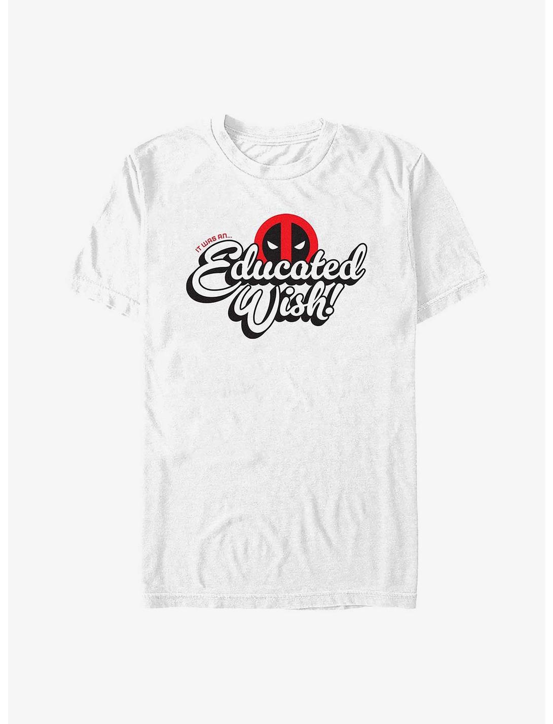 Marvel Deadpool & Wolverine Educated Wish T-Shirt